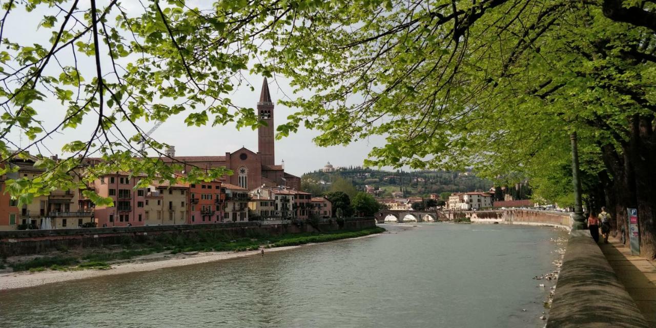 Ferienwohnung La Casa Sui Portici Verona Exterior foto